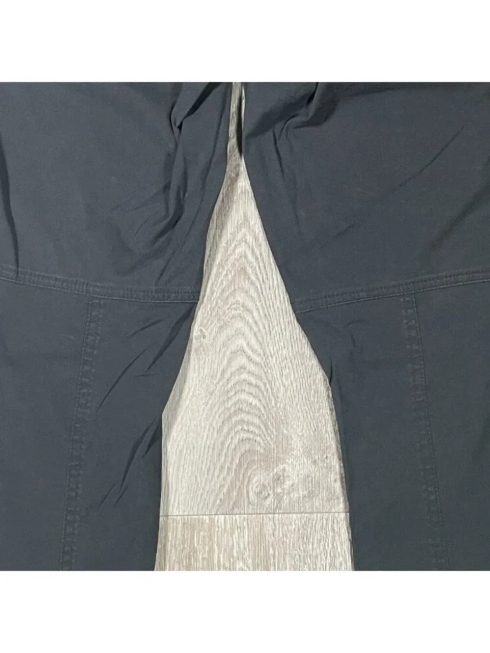 Prana Essex Outdoor Hiking Black Snap Closure Pants - Women Size 2 - Picture 9 of 13